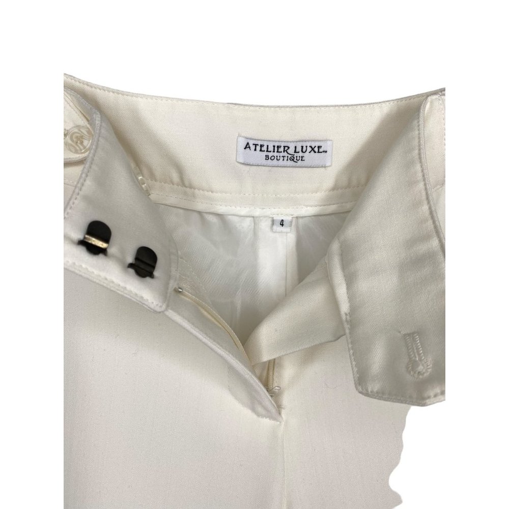 Atelier Dress Pants Cream Sz 4 - Picture 14 of 14